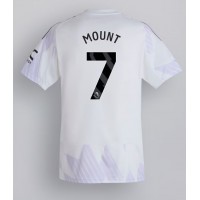 Stroje piłkarskie Manchester United Mason Mount #7 Koszulka Wyjazdowej 2025-26 Krótki Rękaw
